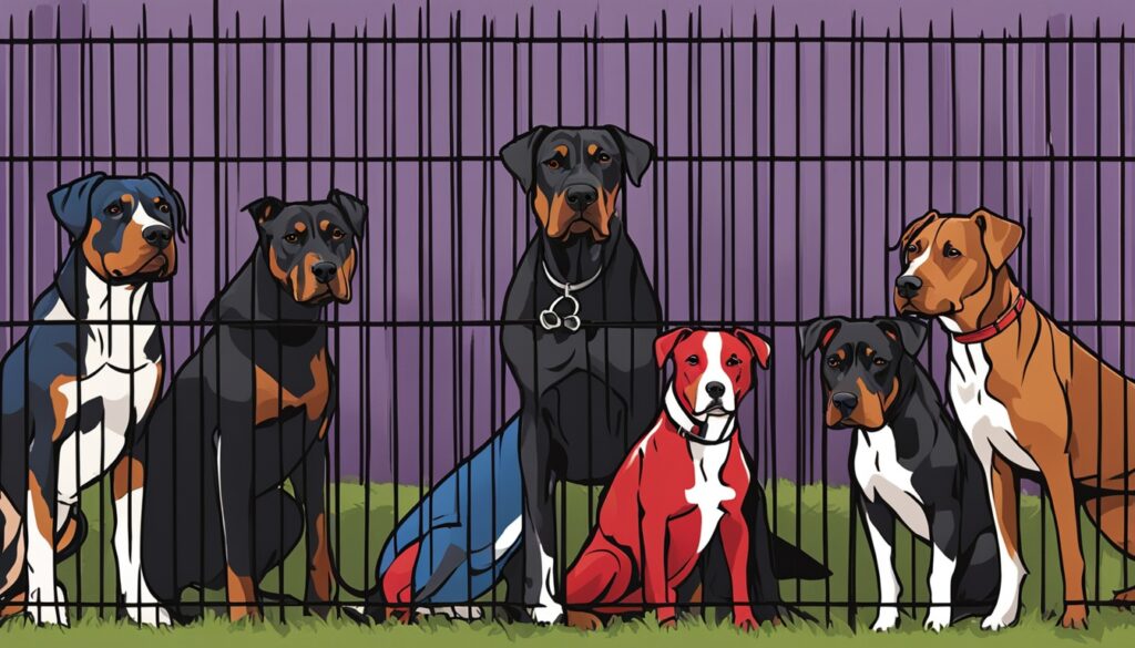 Banned dog breeds