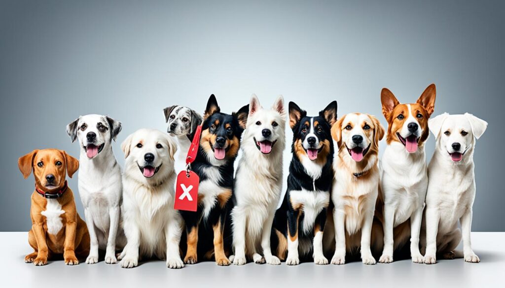 what dog breeds affect homeowners insurance