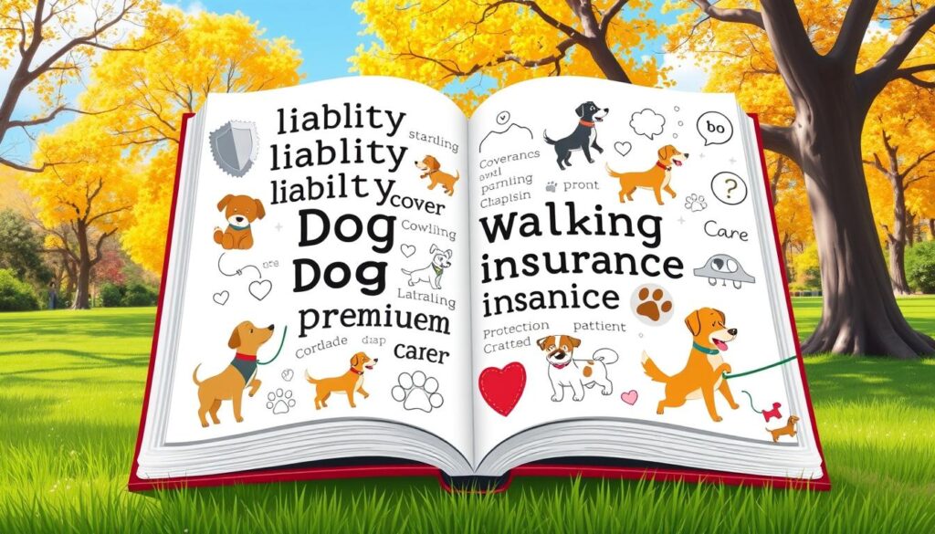 dog walking insurance terminology