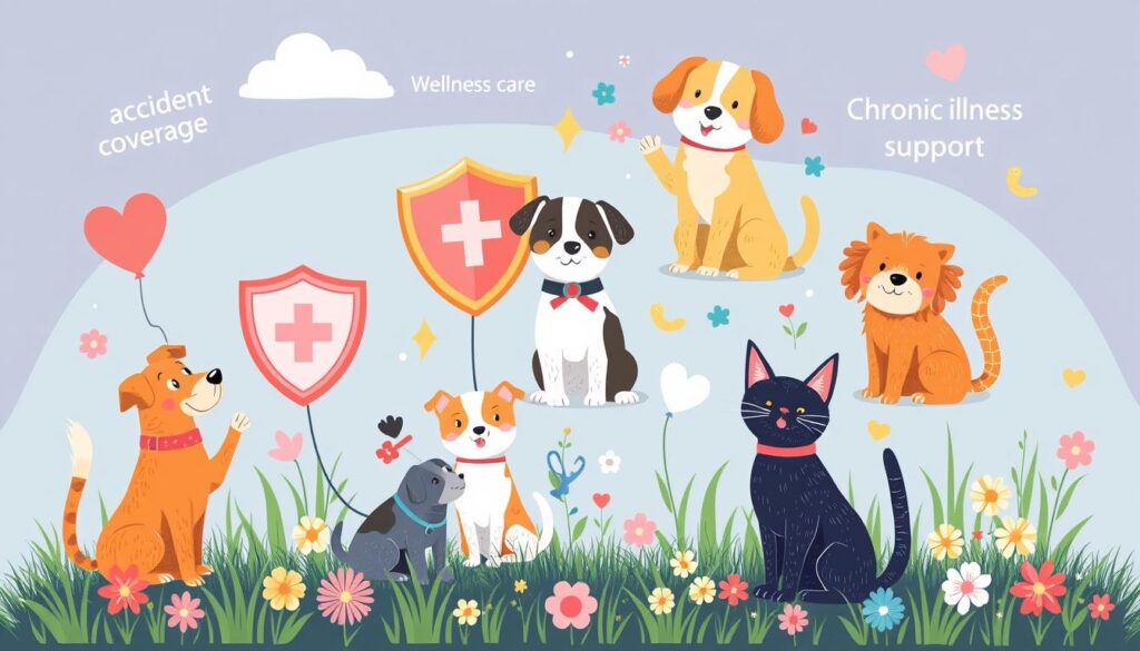 pet insurance coverage types